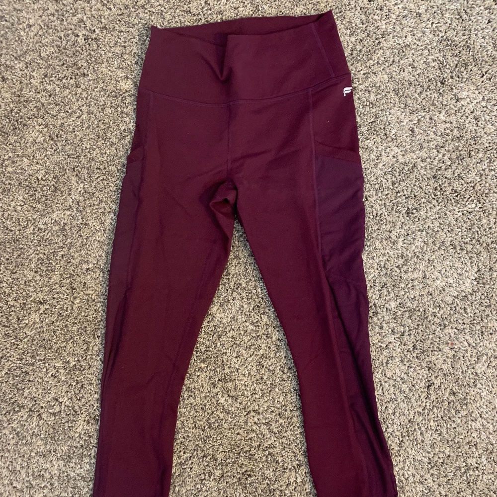 Maroon Leggings